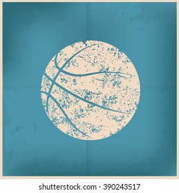 Basketball design,grunge concept,vector