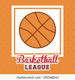 Basketball digital design, vector illustration eps 10