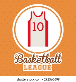 Basketball digital design, vector illustration eps 10