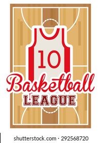 Basketball digital design, vector illustration eps 10