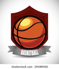 Basketball digital design, vector illustration 10 eps graphic
