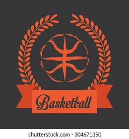 Basketball digital design, vector illustration 10 eps graphic