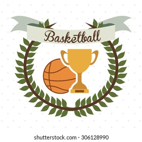 Basketball digital design, vector illustration eps 10
