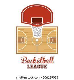 Basketball digital design, vector illustration eps 10
