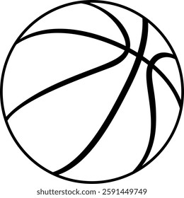 Basketball Digital EPS Vector graphics File