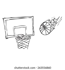 Basketball Doodle