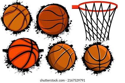 Basketball Drawing Illustration Art Vector Stock Vector (Royalty Free ...