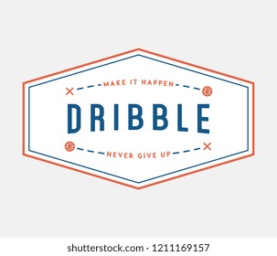 basketball dribble is a vector illustration about sport