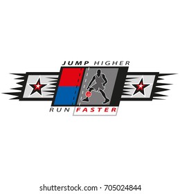 Basketball emblem