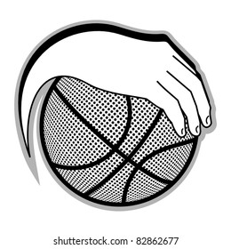 Basketball emblem