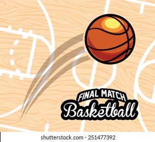 basketball emblem design, vector illustration eps10 graphic 