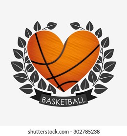 basketball emblem design, vector illustration eps10 graphic 