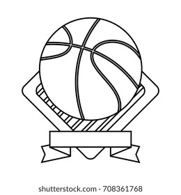 basketball emblem icon