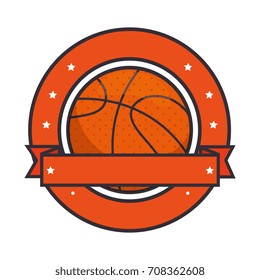 basketball emblem icon