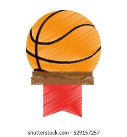 basketball emblem icon image vector illustration design 