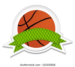 Basketball embleme eps10
