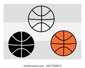 Basketball Eps, Basketball Silhouette, Fire Basketball, Ball, Clipart, Basketball Heart, outline Silhouette, Clipart, 