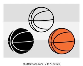 Basketball Eps, Basketball Silhouette, Fire Basketball, Ball, Clipart, Basketball Heart, outline Silhouette, Clipart, 