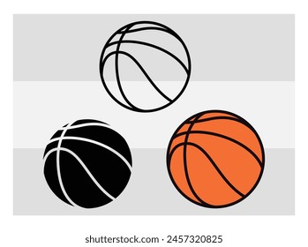 Basketball Eps, Basketball Silhouette, Fire Basketball, Ball, Clipart, Basketball Heart, outline Silhouette, Clipart, 