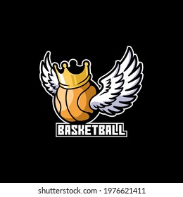 basketball esport championship tournament emblem