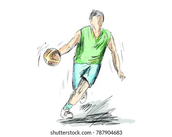 a basketball  every day