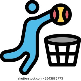 Basketball is a fast-paced team sport where players aim to score by shooting the ball through a hoop. It demands agility, coordination, teamwork, strategy, and quick decision-making on the court.

