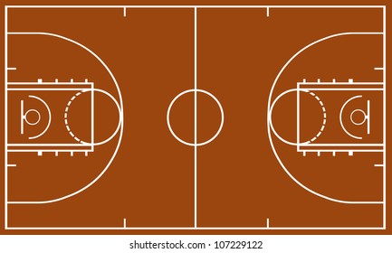 Basketball field