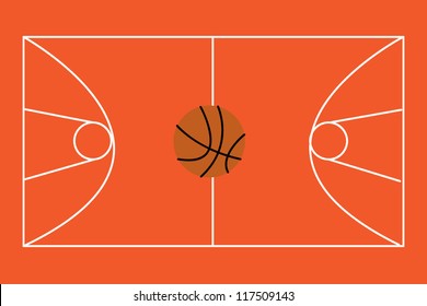 Basketball field