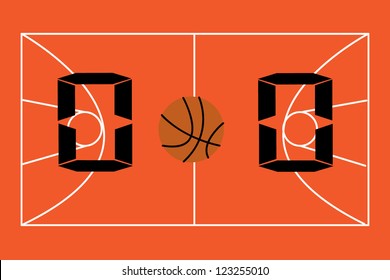 Basketball field