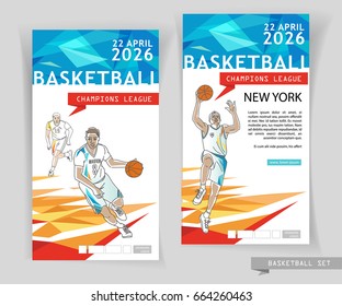 Basketball Flyer & Poster Cover Template 