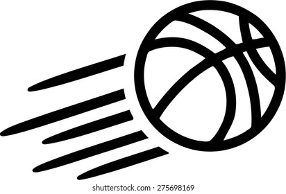 Basketball Flying