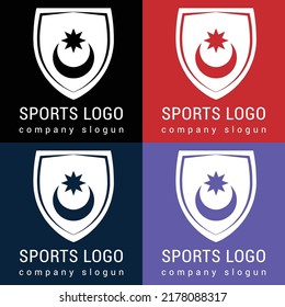 basketball, football, baseball and other sports logo