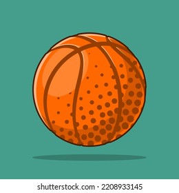 Gráfico vectorial del partido de baloncesto