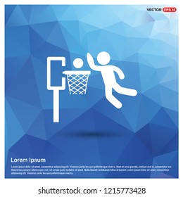 Basketball Game Icon - Free vector icon