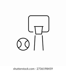 basketball game icon sign vector