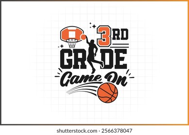 Basketball Game On Grade 3rd