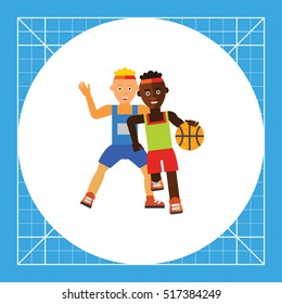 Basketball Game Vector Icon