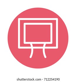 Basketball goal icon