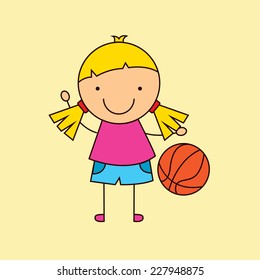 basketball  graphic design , vector illustration