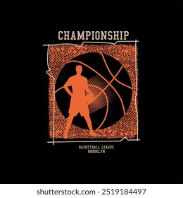 basketball, graphic t shirt vector player , tee shirt and apparel.
