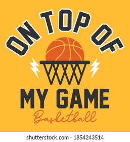 basketball graphic tees vector designs and other uses