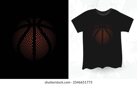 Basketball Graphics t shirt design template