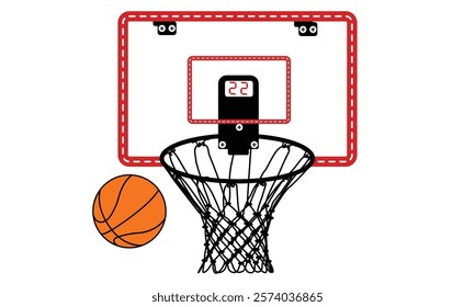 Basketball hoop Clip Art Basketball