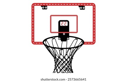 Basketball hoop Clip Art and Basketball Vector