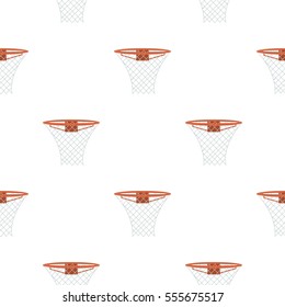 Basketball hoop icon cartoon. Single sport icon from the big fitness, healthy, workout cartoon.