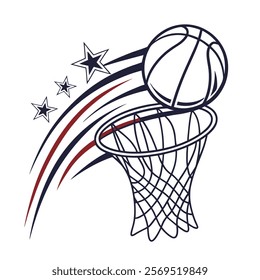 basketball hoop icon vector design