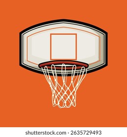 Vetor de design de clip-art de ilustração de basquete