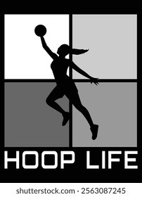 Basketball Hoop Life Design File.