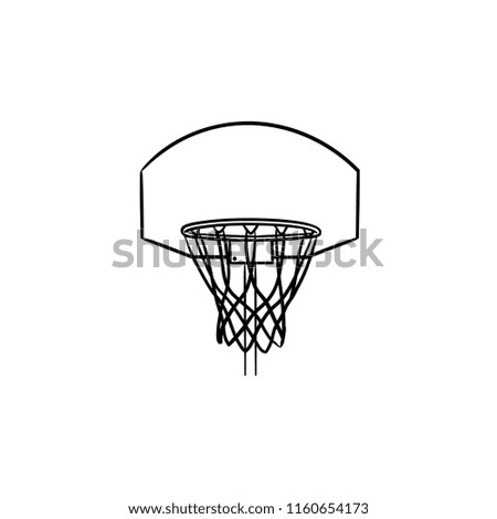 Similar – Image, Stock Photo hooped Basketball