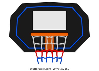 A Basketball Hoop object vector